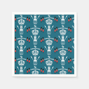 Serviette En Papier Roi Charles III Coronation Street