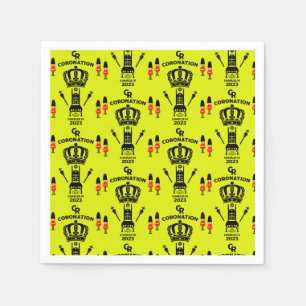 Serviette En Papier Roi Charles III Coronation Street