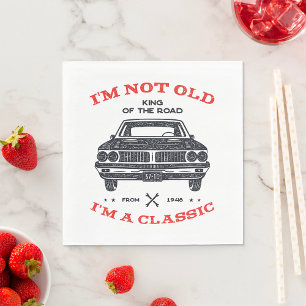 Serviette En Papier Roi De La Route De 1948