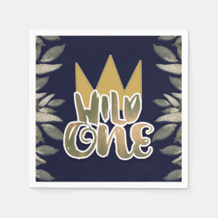 Serviette En Papier Roi des choses sauvages UN 1er anniversaire