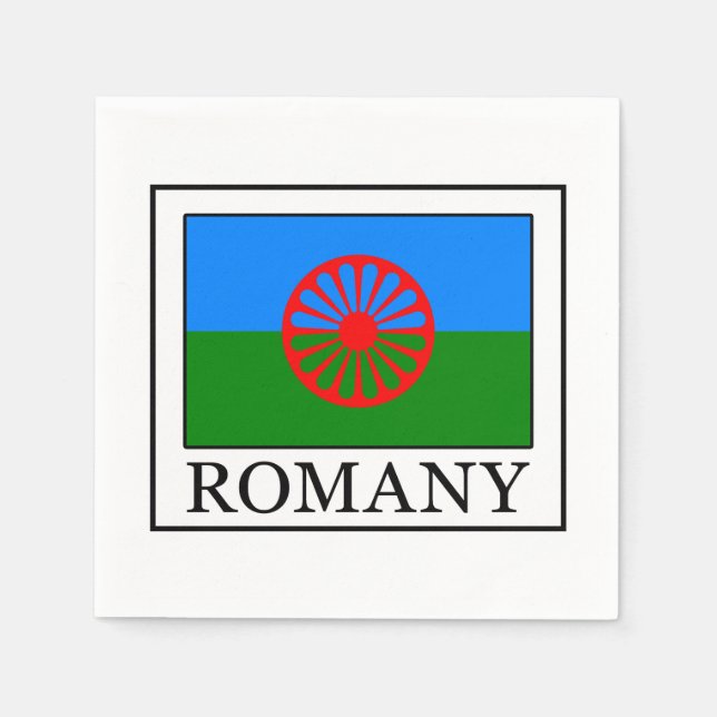 Serviette En Papier Romanie (Devant)