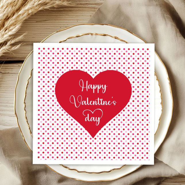 Serviette En Papier Romantic Love Hearts Napkins Valentine Decor (Romantic Love Hearts Napkins Valentine Decor)