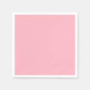 Serviette En Papier Rose de Cerisier Uni