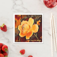 Rose de flamme