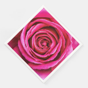 Serviette En Papier Rose de roses indien
