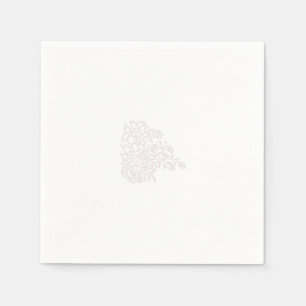 Serviette En Papier Rose foncé, Agany à chasse, Design décoratif