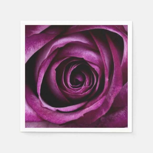 Serviette En Papier rose pourpre  (Devant)