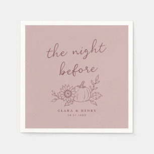 Serviette En Papier Rose Poussiéreuse La Nuit Avant Répétition de Citr