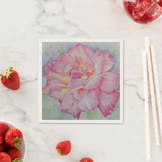 Serviette En Papier Rose rose