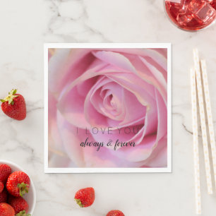 Serviette En Papier Rose rose