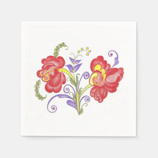 Serviette En Papier Rosemal Napkins