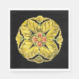 Serviette En Papier Rosette architecturale antique n° 3