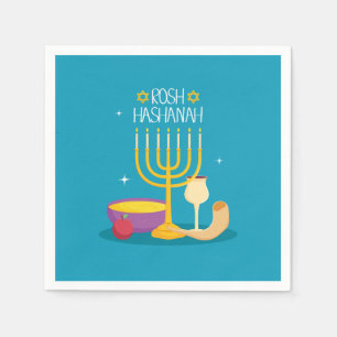 Serviette En Papier Rosh Hashanah