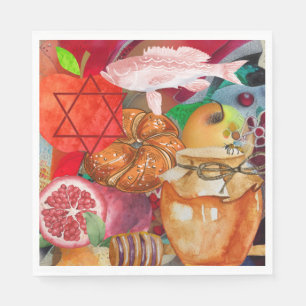 Serviette En Papier Rosh Hashanah Papier serviettes
