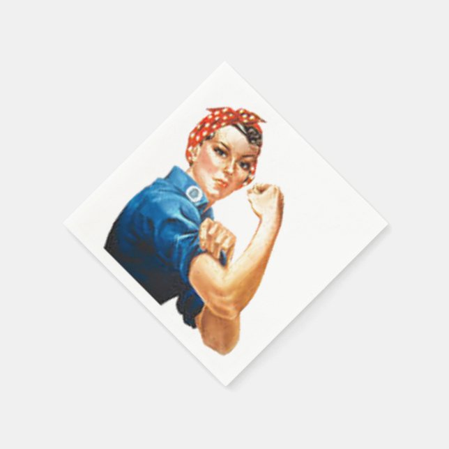 Serviette En Papier Rosie the Riveter (Coin)