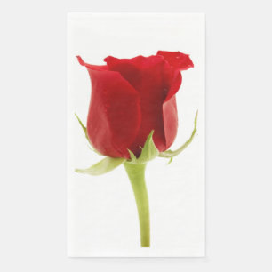 Serviette En Papier Rouge