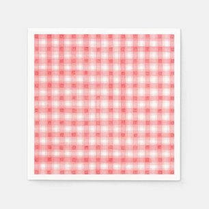 Serviette En Papier Rouge