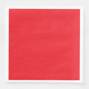 Serviette En Papier Rouge Pompière