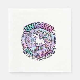 Serviette En Papier Roulis de licorne de disco POD Prêt Marketplace Ar