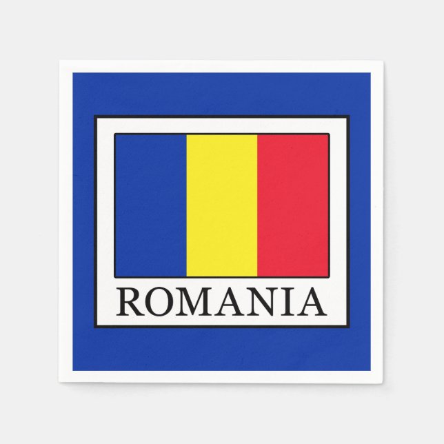 Serviette En Papier Roumanie (Devant)