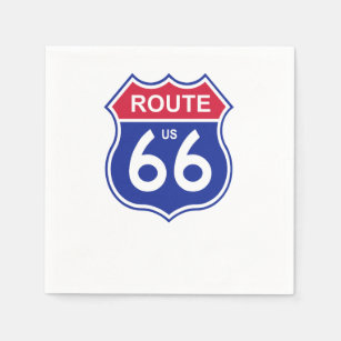 Serviette En Papier Route 66