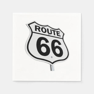 Serviette En Papier Route 66