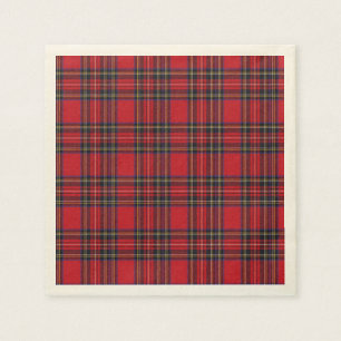 Serviette En Papier Royal Stewart Tartan