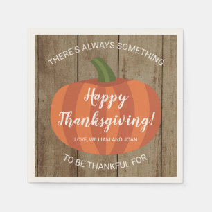 Serviette En Papier Russe Citrouille automne automne Thanksgiving Napk