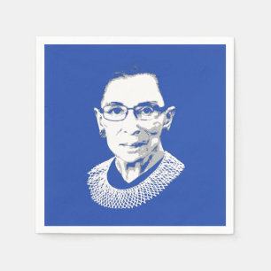 SERVIETTE EN PAPIER RUTH BADER GINSBURG