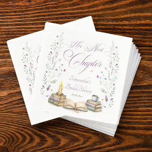 Serviette En Papier Sa Fête de Mariage: Son Prochain Chapitre