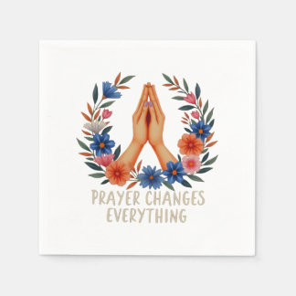 Serviette En Papier 🌺 : Sacred Bloom of Prayer