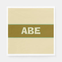 Safari upsherin anniversaire serviette