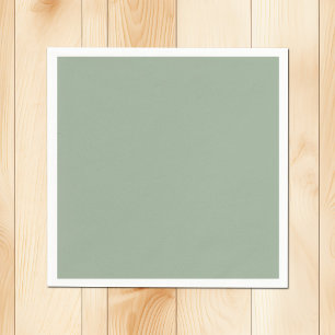 Serviette En Papier Sage souple