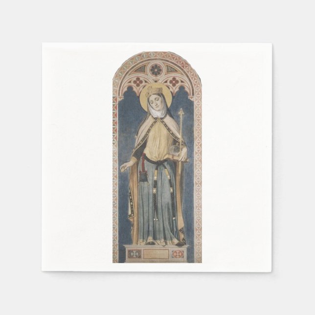 Serviette En Papier Saint-Adélaïde d'Italie (Devant)