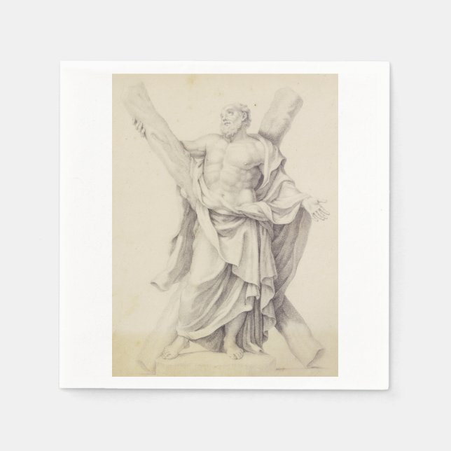 Serviette En Papier Saint André l'Apôtre Premier‑Appelé (Devant)