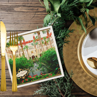 Serviette En Papier Saint Augustine Florida Lightner Museum & Gardens