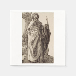 Serviette En Papier Saint Barthélemy l'apôtre Beaux-Arts