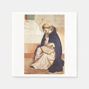 Serviette En Papier Saint Dominic de Guzman par Fra Angelico