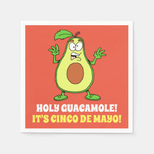 Serviette En Papier Saint Guacamole C'est Cinco De Mayo