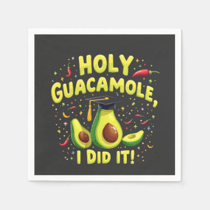 Serviette En Papier Saint Guacamole Je L'Ai Fait Graduation Cinco De M