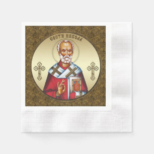 Serviette En Papier Saint Nicolas