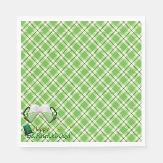 Serviette En Papier Saint Patrick's Day (Devant)