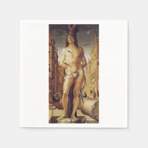 Serviette En Papier Saint-Sébastien par Liberale Da Verona