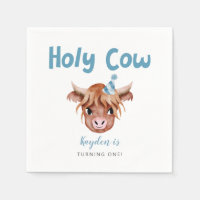 Saint Vache Highland Cow Boys Anniversaire