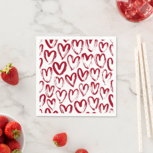 Serviette En Papier Saint Valentin