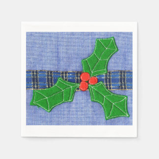 Serviette En Papier Saint vert