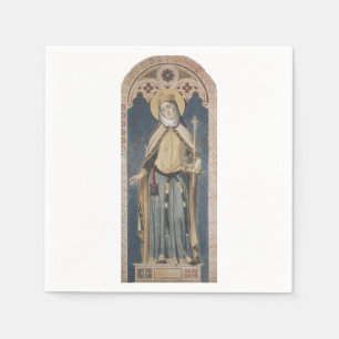 Serviette En Papier Sainte Adélaïde d'Italie Miséricorde Impériale Art