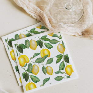 Serviette En Papier Saison du citron