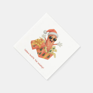 Serviette En Papier salamisez les fêtes !
