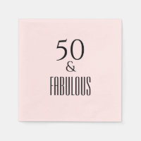 Salutations à 50 ans rose et noir 50e anniversaire